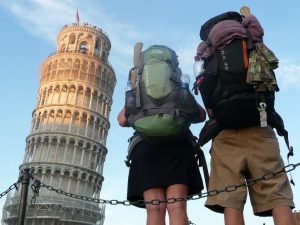 backpacking in Europe