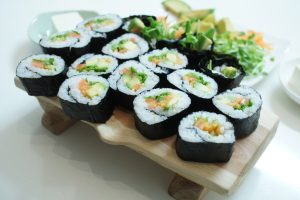 Salmon-Avocado Sushi